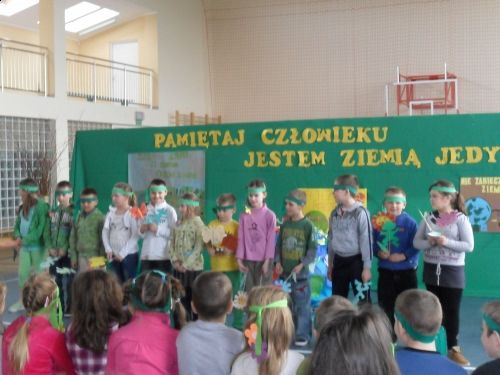 Grafika #0: "Pamiętaj człowieku - jestem ZIEMIĄ jedyną"