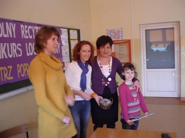 Grafika #0: ZWYCIĘZCY SZKOLNEGO RECYTATORSKIEGO KONKURSU LOGOPEDYCZNEGO