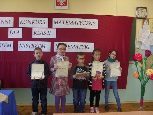 Grafika #0: Gminny Konkurs Matematyczny dla kl. II
