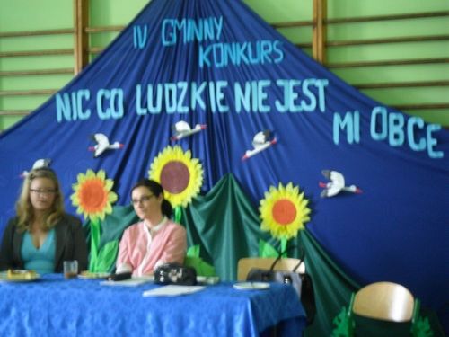 Grafika #0: IV Gminny Konkurs Wiedzy Przyrodniczo-Ekologicznej "Nic co ludzkie "