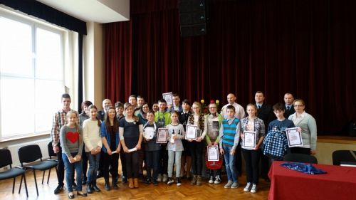 Grafika #0: Eliminacje Gminne Ogólnopolskiego Turnieju Wiedzy Pożarniczej pod hasłem Młodzież zapobiega pożarom