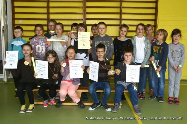 Grafika #0: Mistrzostwa Gminy Wicko w Warcabach kl. I-III