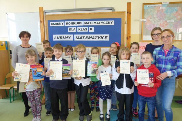 Grafika #0: Gminny Konkurs Matematyczny dla kl. II
