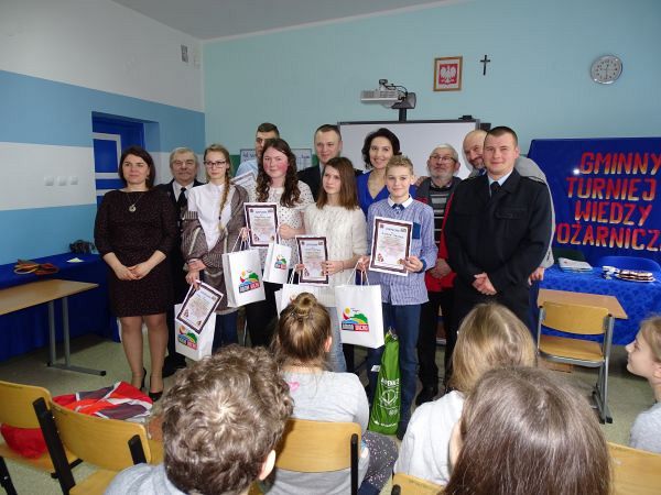 Grafika #0: Eliminacje gminne OTWP - Młodzież Zapobiega Pożarom