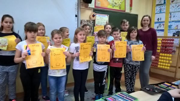 Grafika #0: "Główka pracuje!"- konkurs czytania ze zrozumieniem dla klas II i III