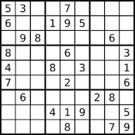 Grafika #0: Eliminacje klasowe w SUDOKU
