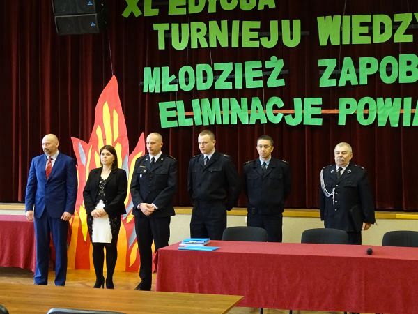 Grafika #0: Powiatowe Eliminacje OTWP " Młodzież Zapobiega Pożarom"