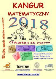 Grafika #0: Zaproszenie do Konkursu Kangur 2018