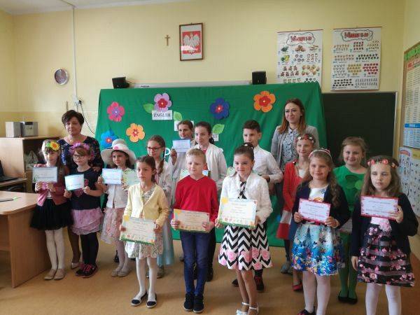 Grafika #0: Gminny Konkurs Recytatorski z Języka Angielskiego pt. SPRING