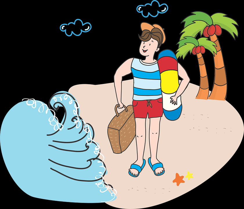 Grafika #0: Pogadanka nt. bezpieczeństwa podczas wakacji.