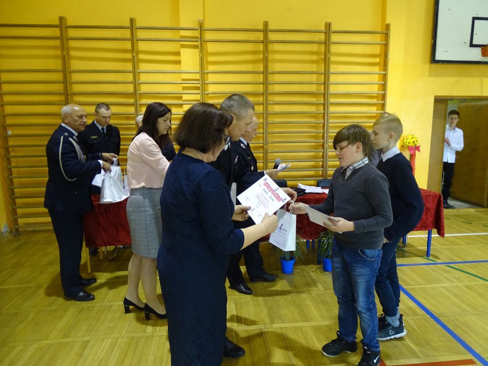 Grafika #0: OTWP pod hasłem " Młodzież Zapobiega Pożarom - eliminacje powiatowe