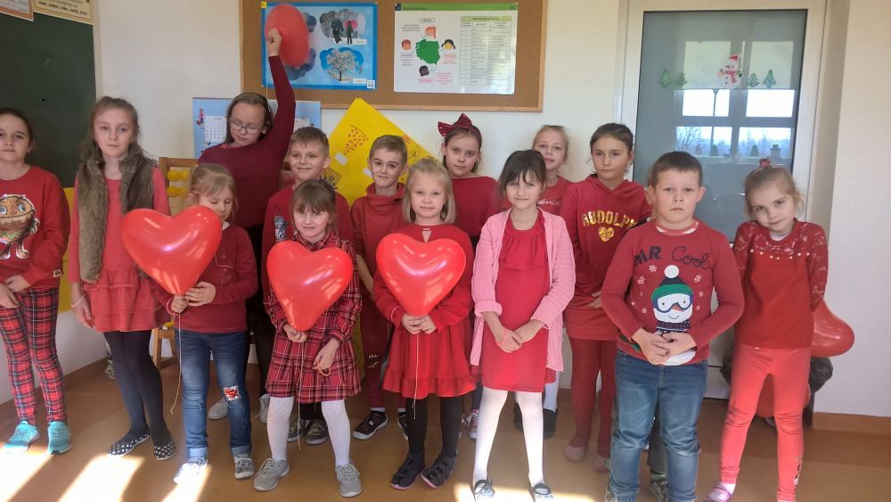 Grafika #0: Walentynki w klasach I-III
