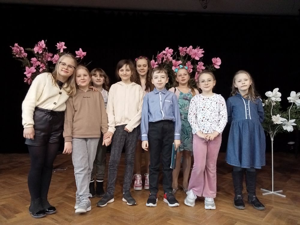 Grafika #0: Gminny Konkurs recytatorski "Wiosna, ach to ty"