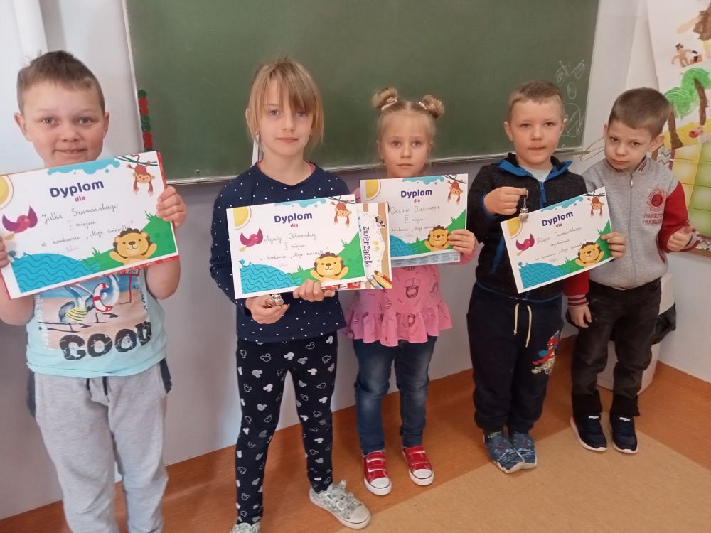 Grafika #0: Konkurs plastyczny "Moje ulubione zwierzątko"