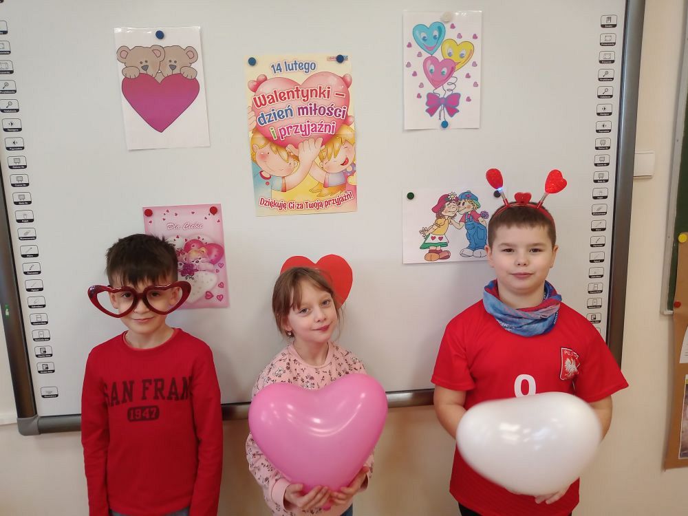 Grafika #0: Walentynkowy zawrót głowy w kl. 2