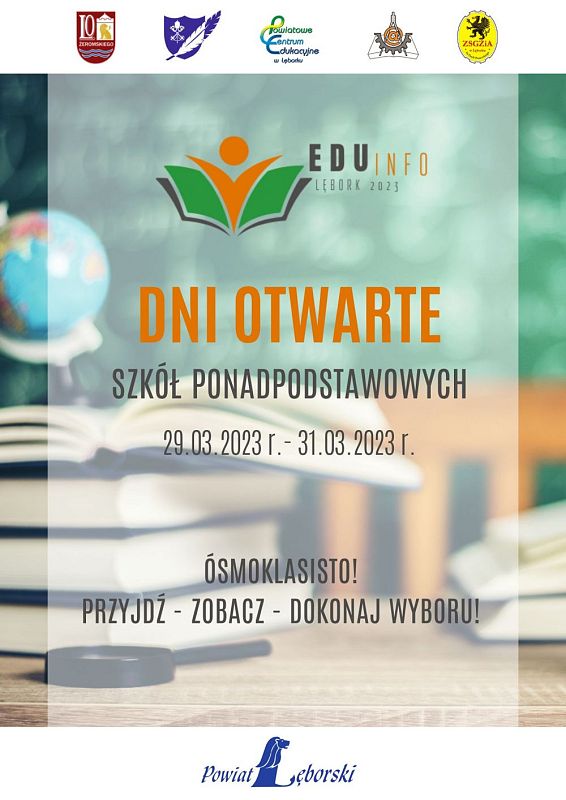 Grafika #0: Dni Otwarte Szkół Ponadpodstawowych