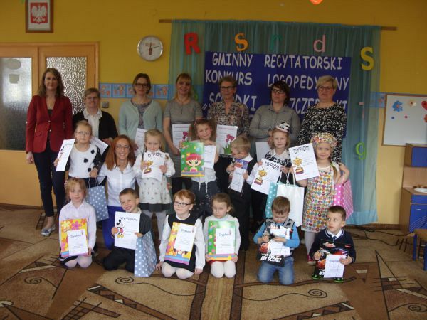Grafika #0: I Gminny Recytatorski Konkurs Logopedyczny