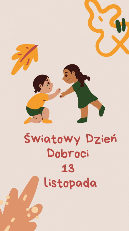 Grafika #0: 13 listopada Światowy Dzień Dobroci