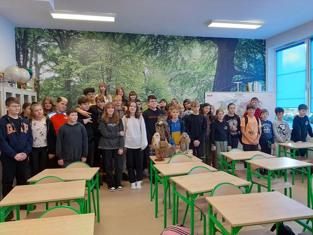 Grafika #0: Warsztaty przyrodnicze w SP Szczenurze