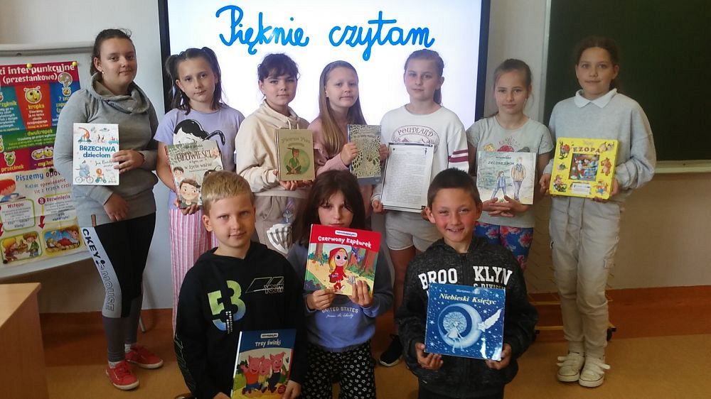 Grafika #0: "Pięknie czytam"