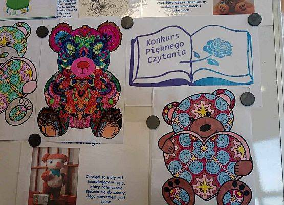 Grafika 7: Konkurs Pięknego Czytania Bajek  o Misiach
