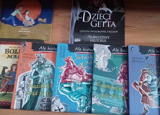 Grafika 3: Nowości  w bibliotece szkolnej w ramach Narodowego Programu Rozwoju Czytelnictwa 2.0