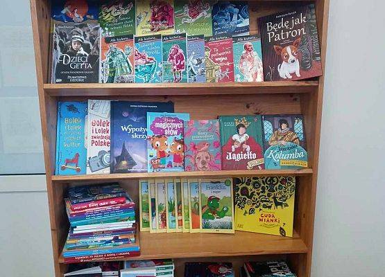 Grafika 8: Nowości  w bibliotece szkolnej w ramach Narodowego Programu Rozwoju Czytelnictwa 2.0