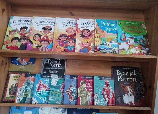 Grafika 10: Nowości  w bibliotece szkolnej w ramach Narodowego Programu Rozwoju Czytelnictwa 2.0