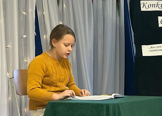 Grafika 9: Konkurs Głośnego Czytania „Czytanie jest modne”