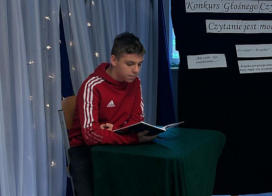 Grafika 15: Konkurs Głośnego Czytania „Czytanie jest modne”