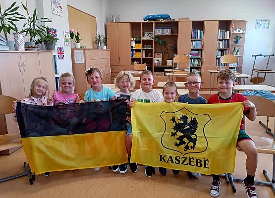 Grafika 1: Symbole Kaszub w klasie I