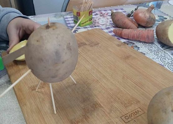 Grafika 3: Ciekawe lekcje kaszubskiego – ziemniaczane stwory