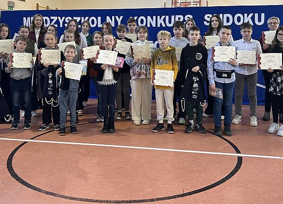 Grafika 1: Międzyszkolny Konkurs Sudoku