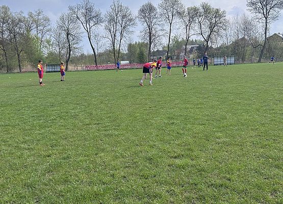 Grafika 4: Gminne zawody w piłkę nożną chłopców- Igrzyska dzieci