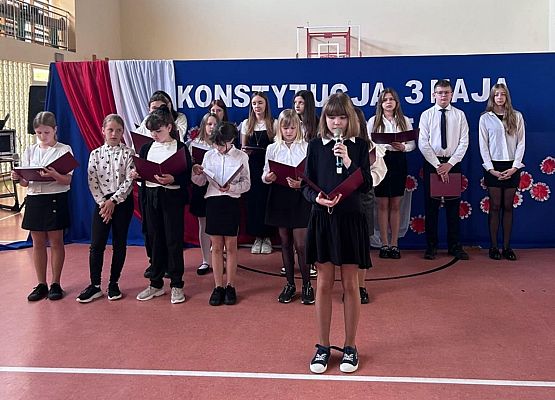 Grafika 3: Akademia z okazji uchwalenia Konstytucji 3 Maja