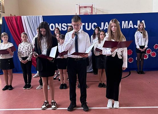 Grafika 8: Akademia z okazji uchwalenia Konstytucji 3 Maja