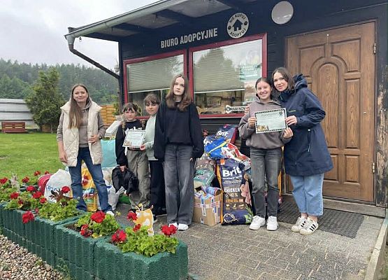 Grafika 1: Wyjazd do Schroniska OTOZ Animals w Dąbrówce