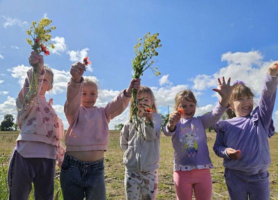 Grafika 1: Majowy spacer przedszkolaków