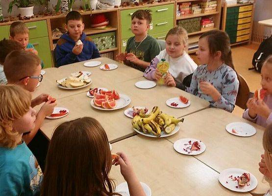 Grafika 2: Owocowy dzień w klasie II