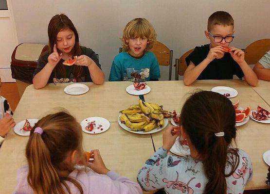 Grafika 1: Owocowy dzień w klasie II