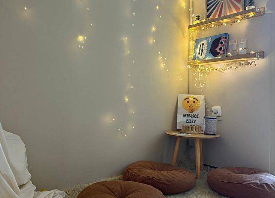 Grafika 5: Kącik Wyciszeń – bezpieczna przestrzeń dla emocji.