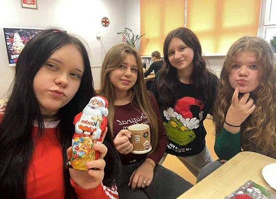 Grafika 5: Mikołajki w naszej szkole