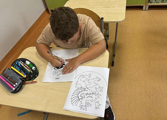 Grafika 4: Symbole Kaszub w klasie 2