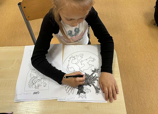 Grafika 8: Symbole Kaszub w klasie 2