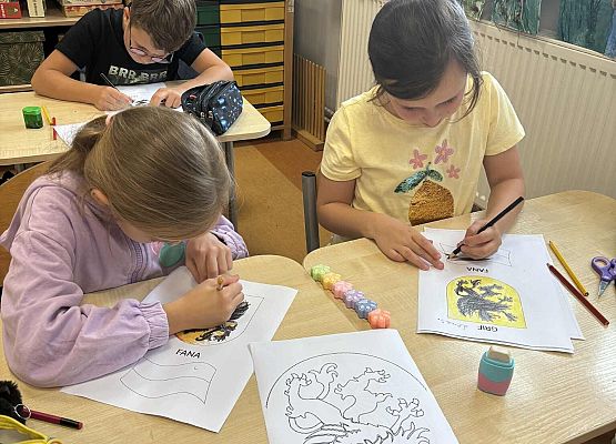 Grafika 2: Symbole Kaszub w klasie 2