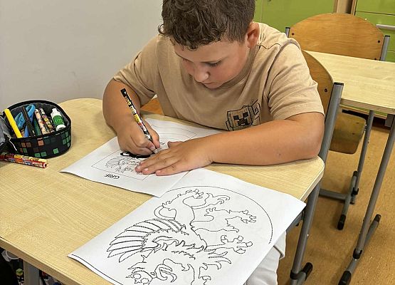 Grafika 3: Symbole Kaszub w klasie 2