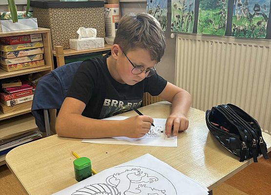 Grafika 12: Symbole Kaszub w klasie 2