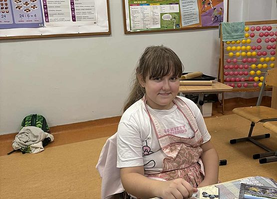 Grafika 12: Zajęcia kulinarne w klasie 3 - pieczemy pierniki