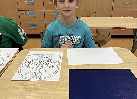 Grafika 13: Zajęcia z kalką kreślarską