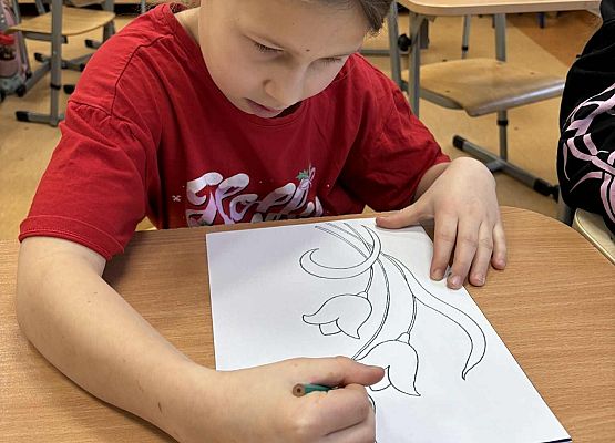 Grafika 24: Zajęcia z kalką kreślarską